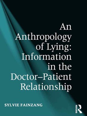 cover image of An Anthropology of Lying